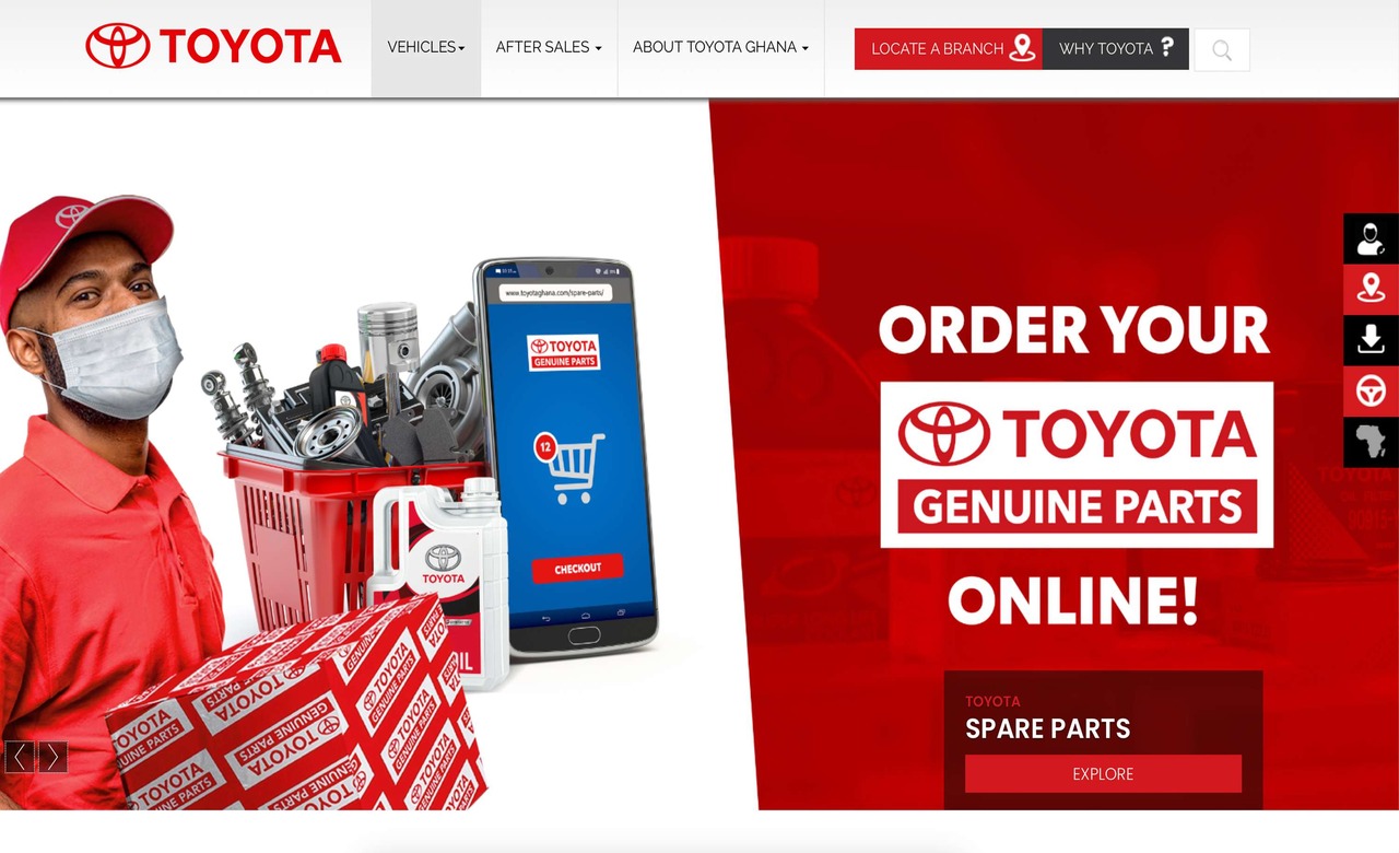Toyota Ghana, How to Drive Growth Through Precise Website Design